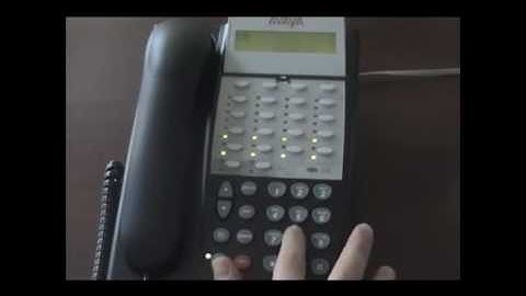 Avaya Personal Speed Dial