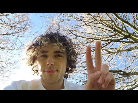 ASMR while sitting on the grass
