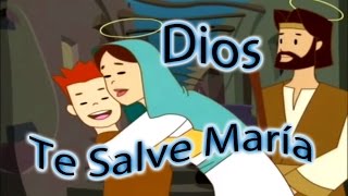 Video voorbeeld van "Dios te salve María - Divino Maestro"