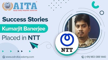 Placed in NTT | Success Stories - CCNA, CCNP Training | Kumarjit Banerjee  | NTT - Adroit IT Academy