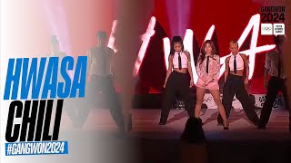 HWASA - Chili | Live at the #Gangwon2024 Opening Ceremony 🔥 Resimi