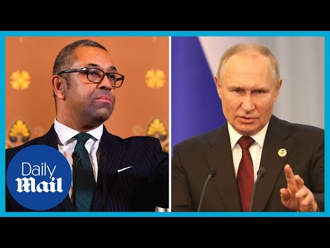 Russia: putin wants to treat european ‘neighbours as prey’ says foreign secretary james cleverly