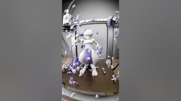 Huge Mewtwo, 3D Printed in the Lab! 35 Hour Print #3dprinting #timelapse