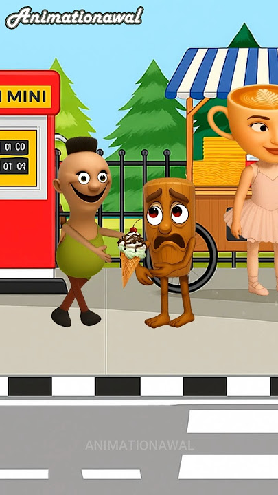 Mother When Her Child Is Unwell | Tung Tung Sahur Ice Cream Taken by Hamud Habibi, Sprunki Seller