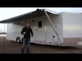 8.5 X 32 Aluminum Carhauler w/ Bathroom