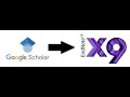 Add citations from Google Scholar to your EndNote Library #tutorial #endnotelibrary #googlescholar