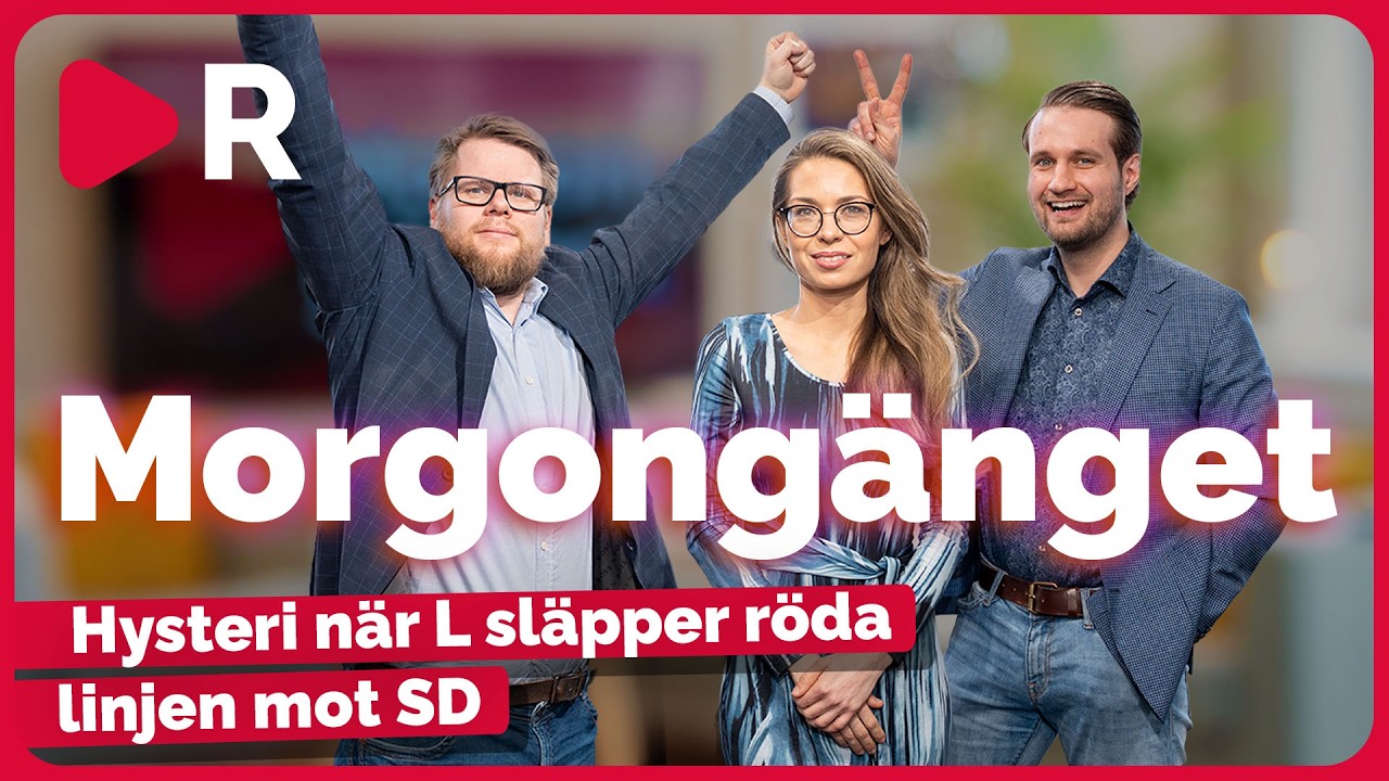 Morgongänget: Hysteri när L släpper röda linjen mot SD