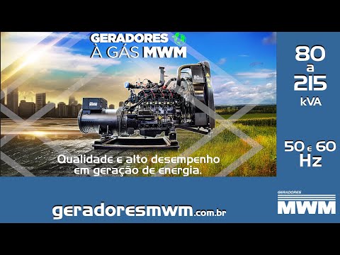 Vídeo: Geradores SDMO: Geradores A Gás E Diesel, Critérios De Seleção
