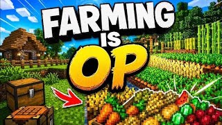 MINECRAFT, BUT FARMING IS OP