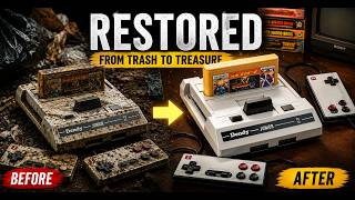 Restoring old Family Computer game consoles | Deep Cleaning and Repair of an Old Gaming System