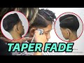Taper With Side Part / Belah Samping