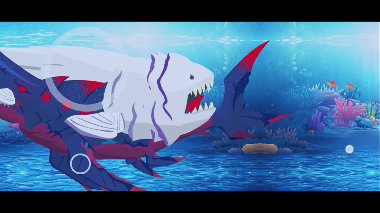 Playing Megalodon Fights Sea Monsters |Dexus Dinosaur| |made in playstore|