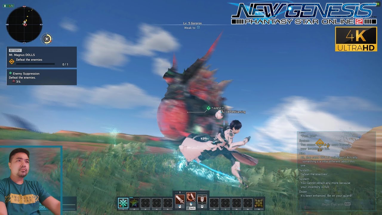 Phantasy Star Online 2 New Genesis [4K]  - Mt Magnus Quest (Part 1) | 4K Ultra | 2070 Super