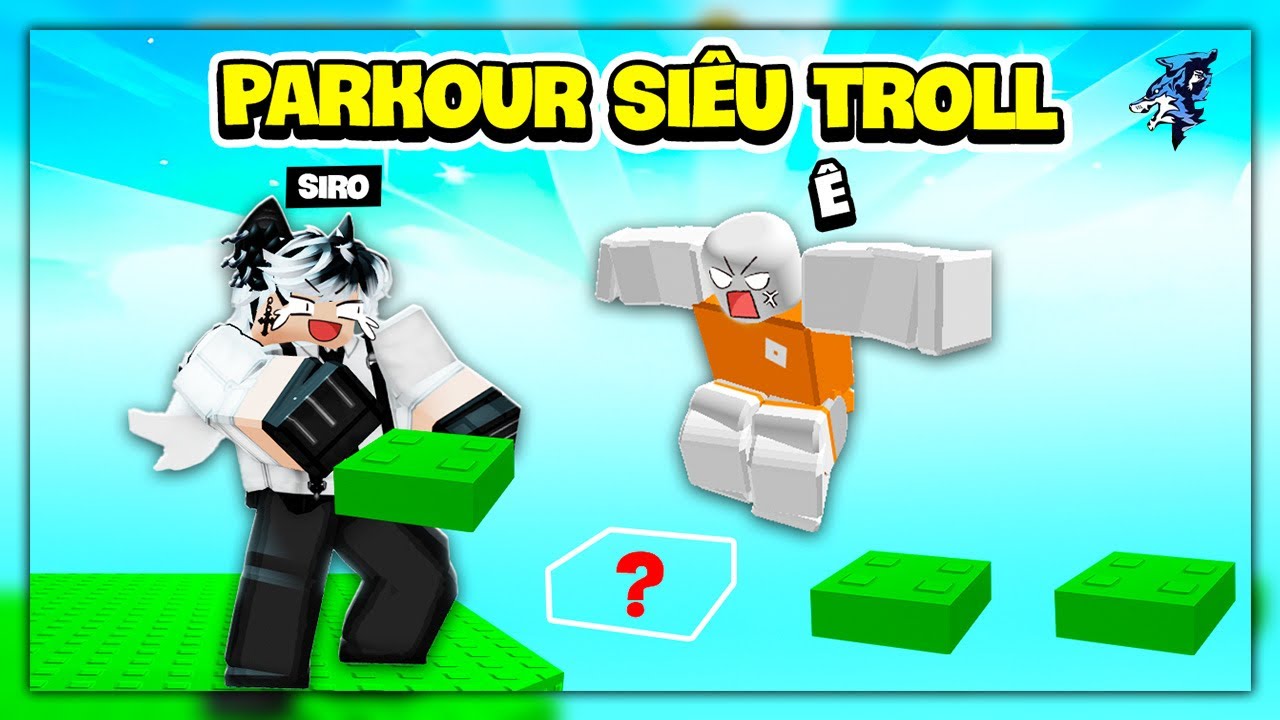 Siro Bị Troll 100 Lần Trong Roblox !!! Chỉ 0,1  Người Chơi Parkour Vượt Qua Được Map Này
