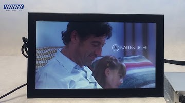 WH101HT: 10.1inch touchscreen industrial advertising lcd monitor