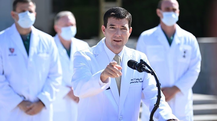 President Trump coronavirus: White House physician provides medical update on president