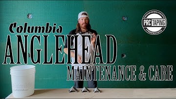 Columbia Anglehead Maintenance and Care with Phil from PRC TAPING | Drywall Tools