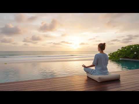 Tranquil Sunrise Beach House 🌅 | Relaxing Ocean Vibes for Mindfulness