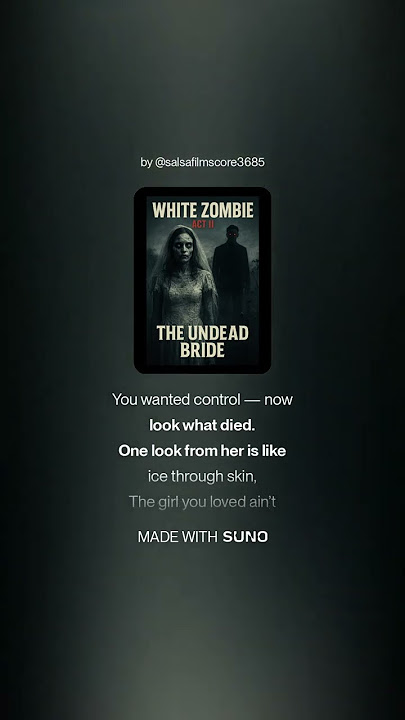 WHITE ZOMBIE – ACT II: The Undead Bride