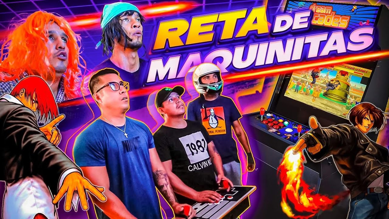 🔥RETO DE LAS MAQUINITAS CON EL CREW RETOJORJAIS🔥