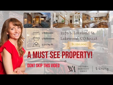 2276 S. Loveland St., Lakewood, CO home video tour