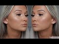 EASY glam makeup tutorial + how to apply lashes | Maddie Stark