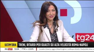 Alessandra Maiorino guest on SkyTg24 - April 14, 2026
