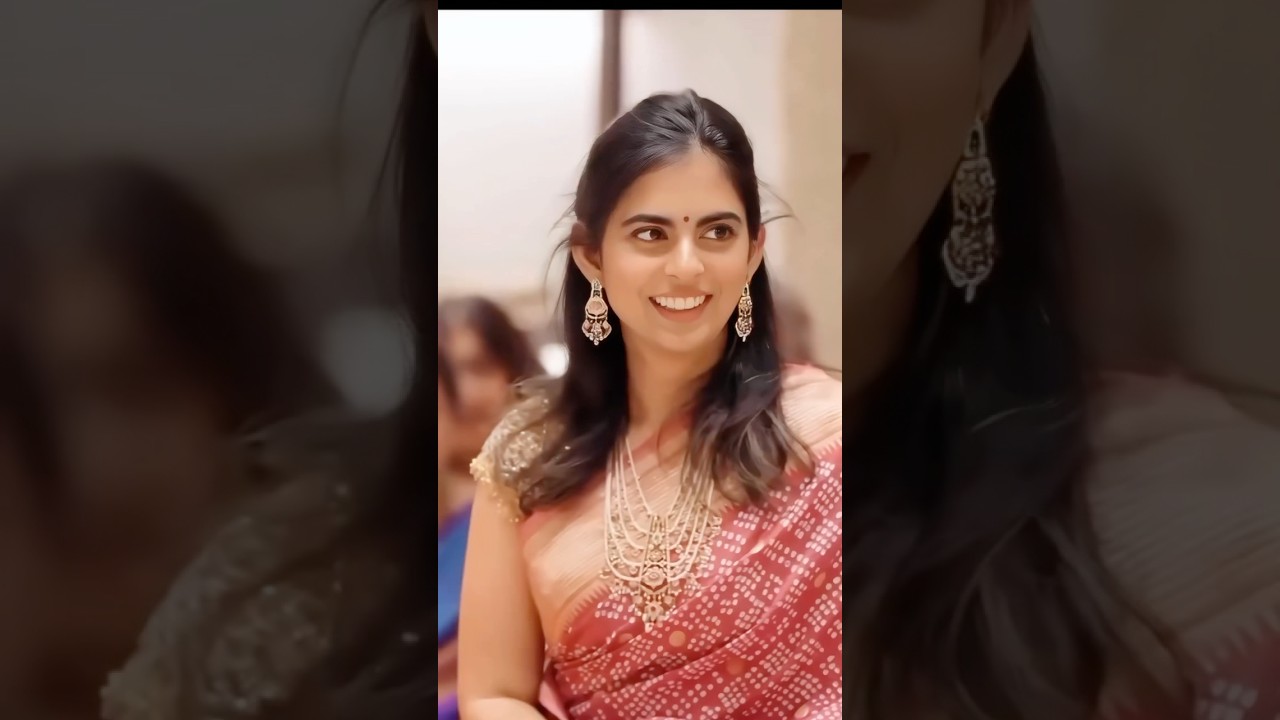 ✨ Beautiful Isha Ambani at Swedish Ceremony ♥️ | Jio World Moments 👑