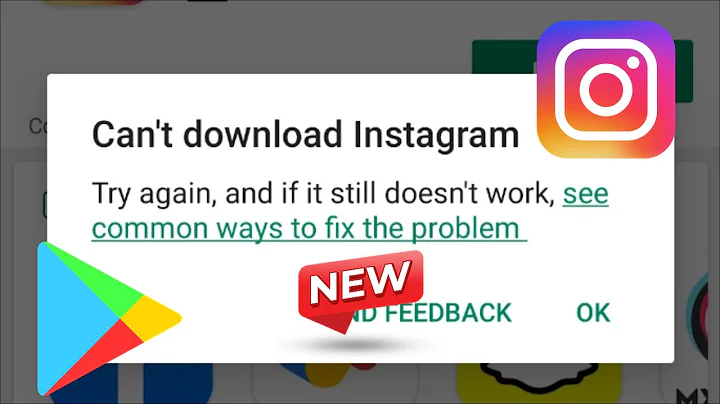 Fix - Can't Download Instagram App Error On Google Playstore - Android & Ios - 2026 - New