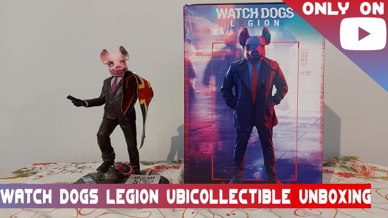 Watch Dogs Legion: Ubicollectible (Resistant Of London) Unboxing