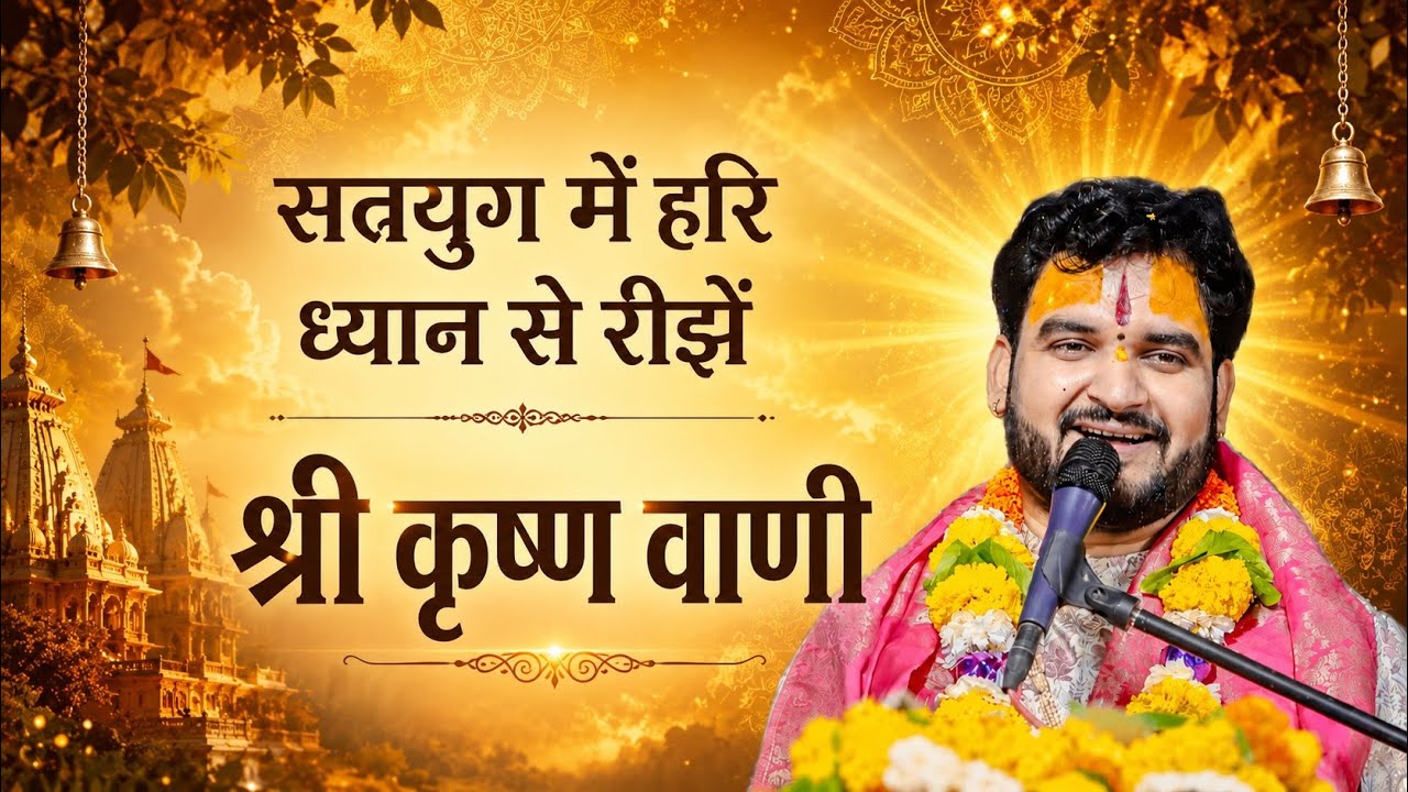 Savaiya Bhajan ll In Satyayug, one gets pleased with Hari's meditation ll Shri Mukul Krishna Ji l...