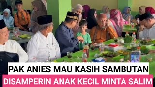 ANAK KECIL SAMPERIN PAK ANIES SEBELUM ANIES PIDATO DI WARUNG KAWAMATA BANDA ACEH