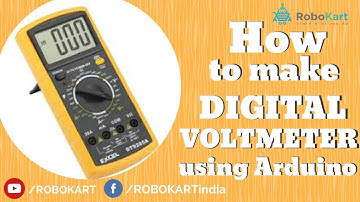 HOW TO MAKE DIGITAL VOLTMETER