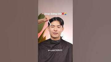 Middle part tutorial for Asian Hair (Easy)