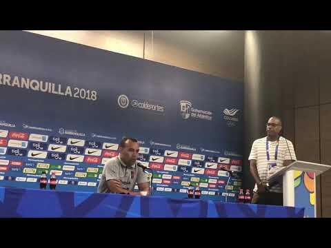 El D.T de la Selección Venezolana de Fútbol, Rafael Dudamel en rueda de prensa.. Video 1