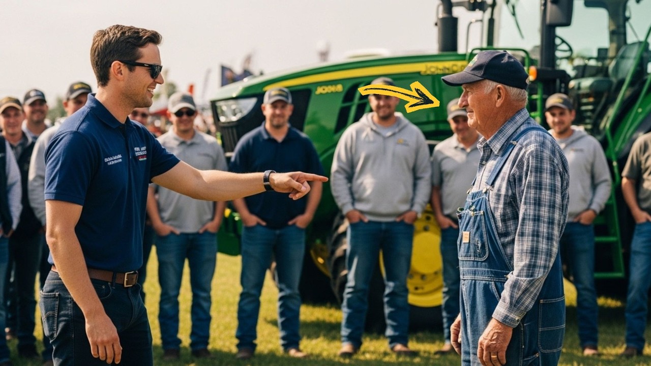 VIEUX RENAULT CONTRE JOHN DEERE FLAMBANT NEUF — CE QUI SE PASSE ENSUITE CHOQUE TOUT LE DÉPARTEMENT.