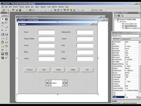 Part 8: Visual Basic 6.0 Tutorial in Malayalam - YouTube