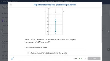 G.23: Rigid transformations: preserved properties (Transformation properties and proofs)- Geometry