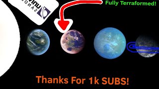 I Created A FULLY TERAFORMED Star System In UNIVERSE SANDBOX!!! (1'000 Subs Special!!)