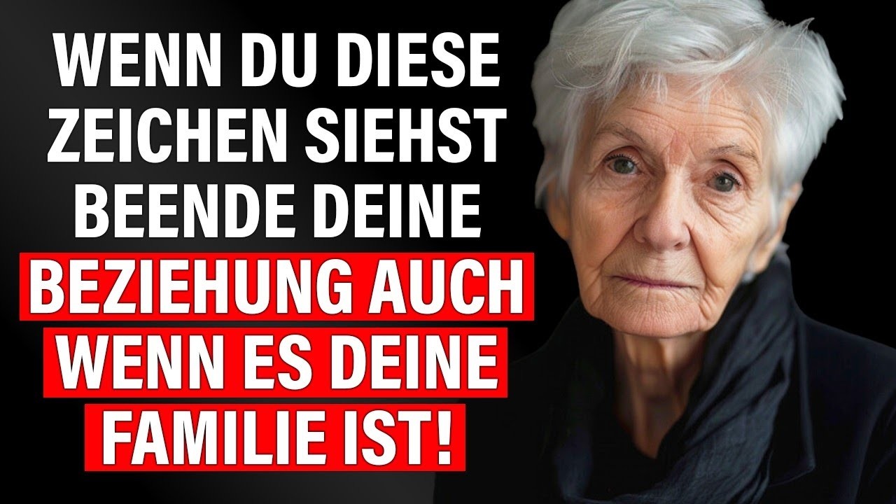 10 ZEICHEN dass du JEDEN KONTAKT abbrechen solltest selbst wenn es deine Familie oder ein Freund