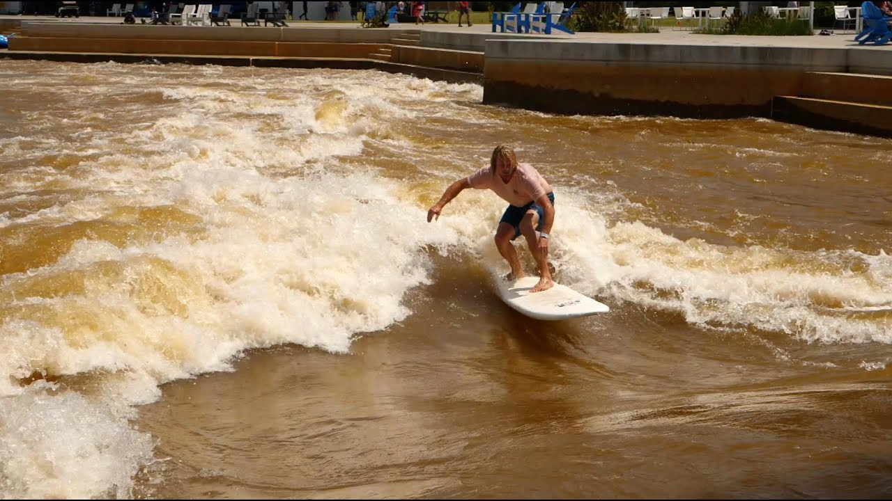 MY FIRST TIME SURFING in OKLAHOMA
