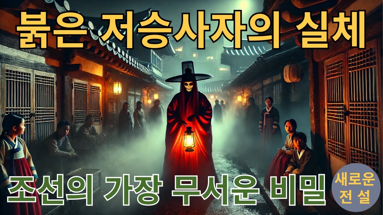 붉은 저승사자의 실체  #붉은저승사자, #역사미스터리, #귀신이야기