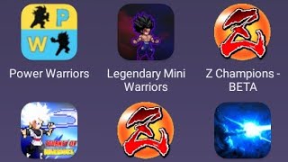 Power Warriors, Legendary Mini Warriors, Z Champions BETA, Tourney of Warriors, Z Champions screenshot 5