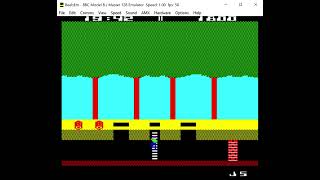 BBC Micro Pitfall - Joystick Test