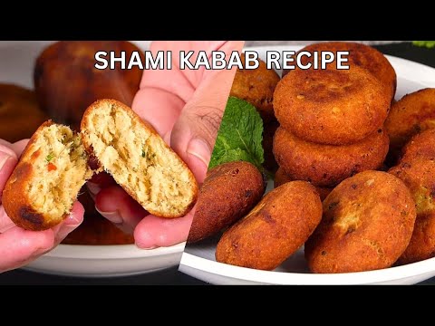 Shami Kabab Recipe by Tiffin Box | Eid Special Ground Meat Shami Kebab | Mutton | Beef Tikki Kabab