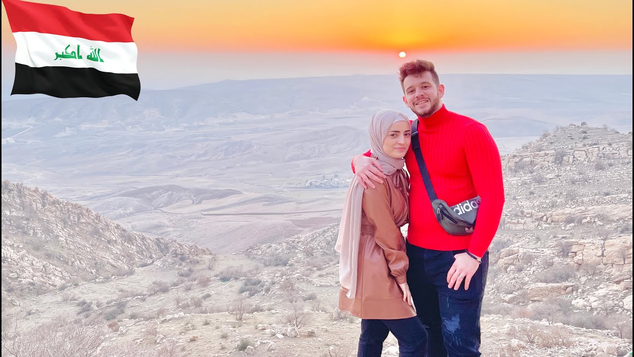 حبيبتي انصدمت من جمال العراق 😍🔥