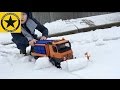 BRUDER Toys 03685 MB Arocs WINTER SERVICE OUTDOOR Test LONG PLAY!