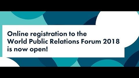 World Public Relations Forum 2018