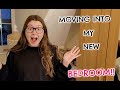 MOVING INTO MY NEW BEDROOM!!