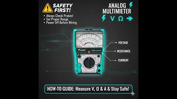 GENERIC SKILLS 1 l  ANALOGUE MULTIMETER l  MEASUREMENT DEVICE